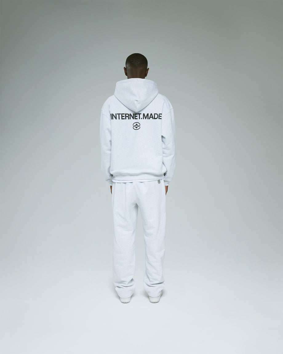 Logo Sweatpants / Light Grey Marl
