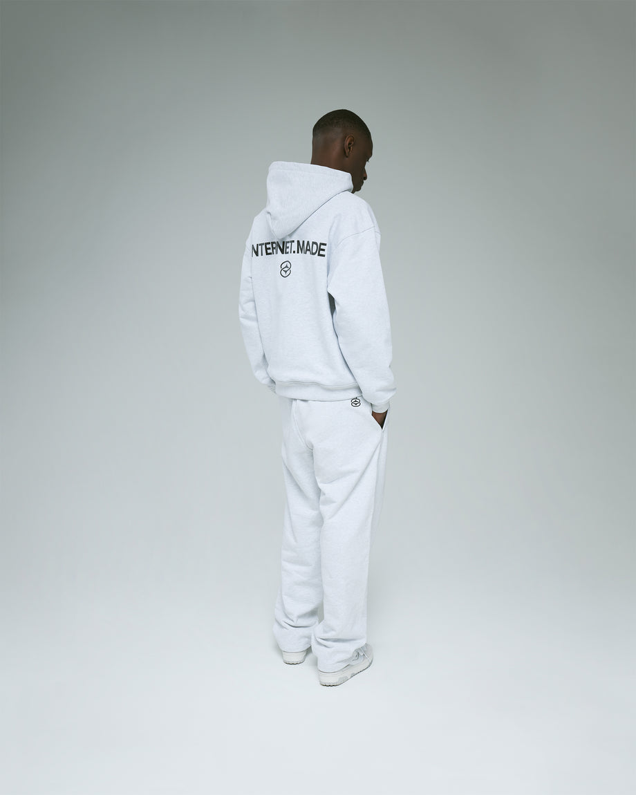 Logo Sweatpants / Light Grey Marl