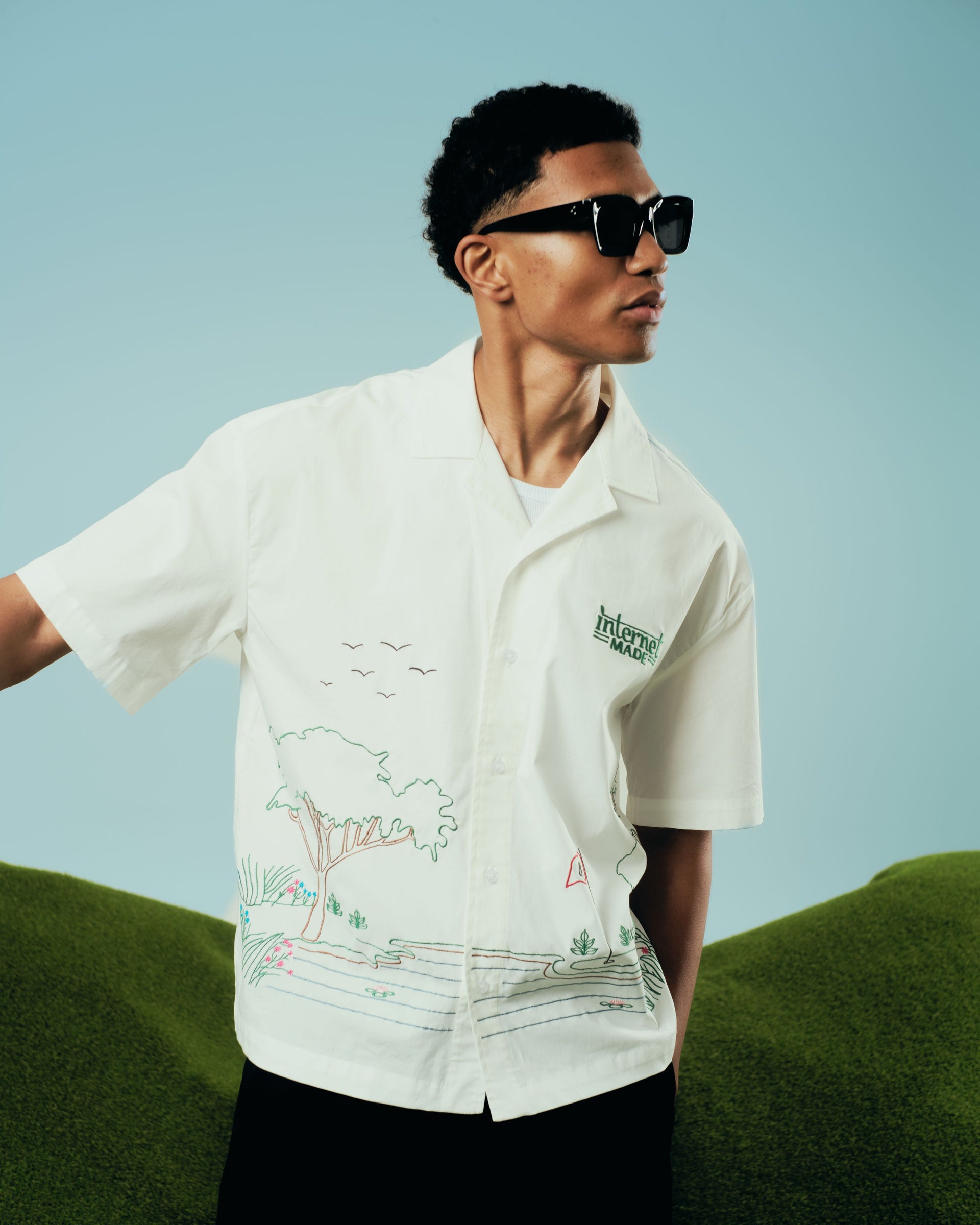 Country Club Shirt / Vintage White