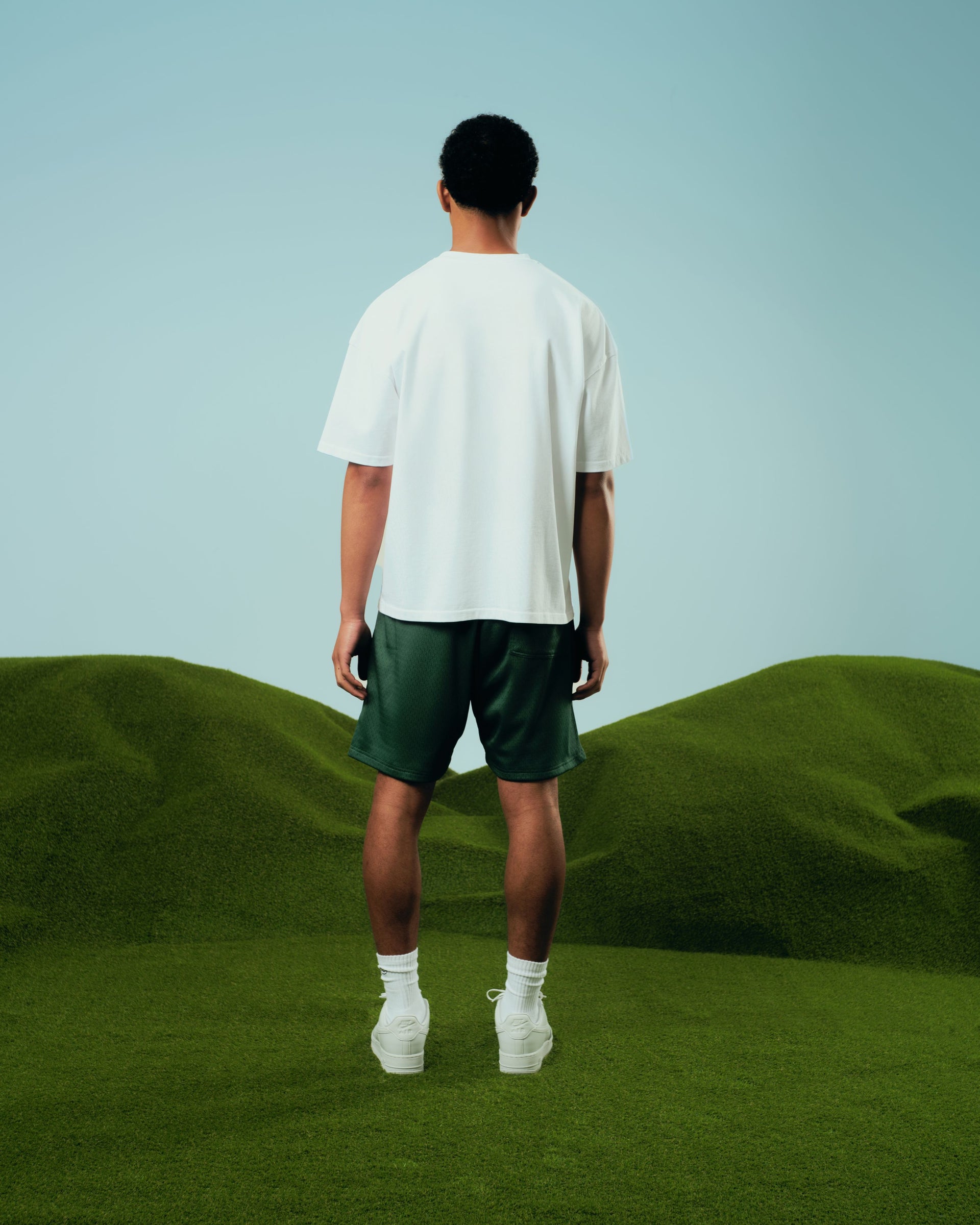 Mesh Shorts / Green