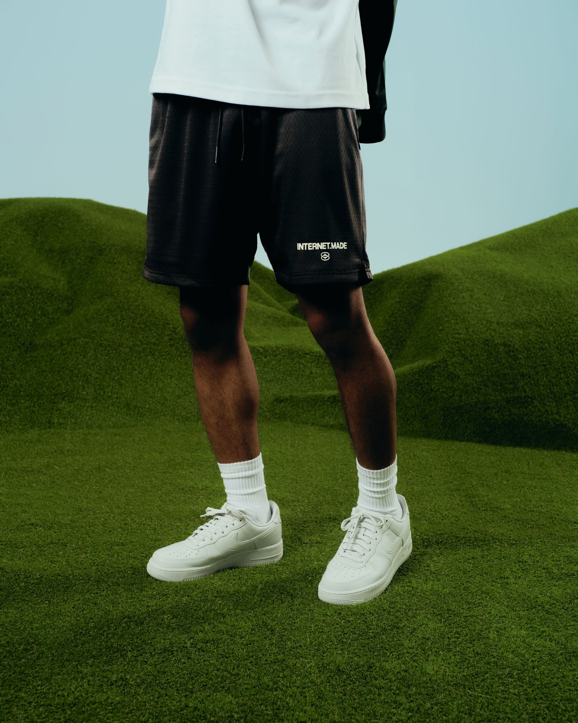 Mesh Shorts / Black