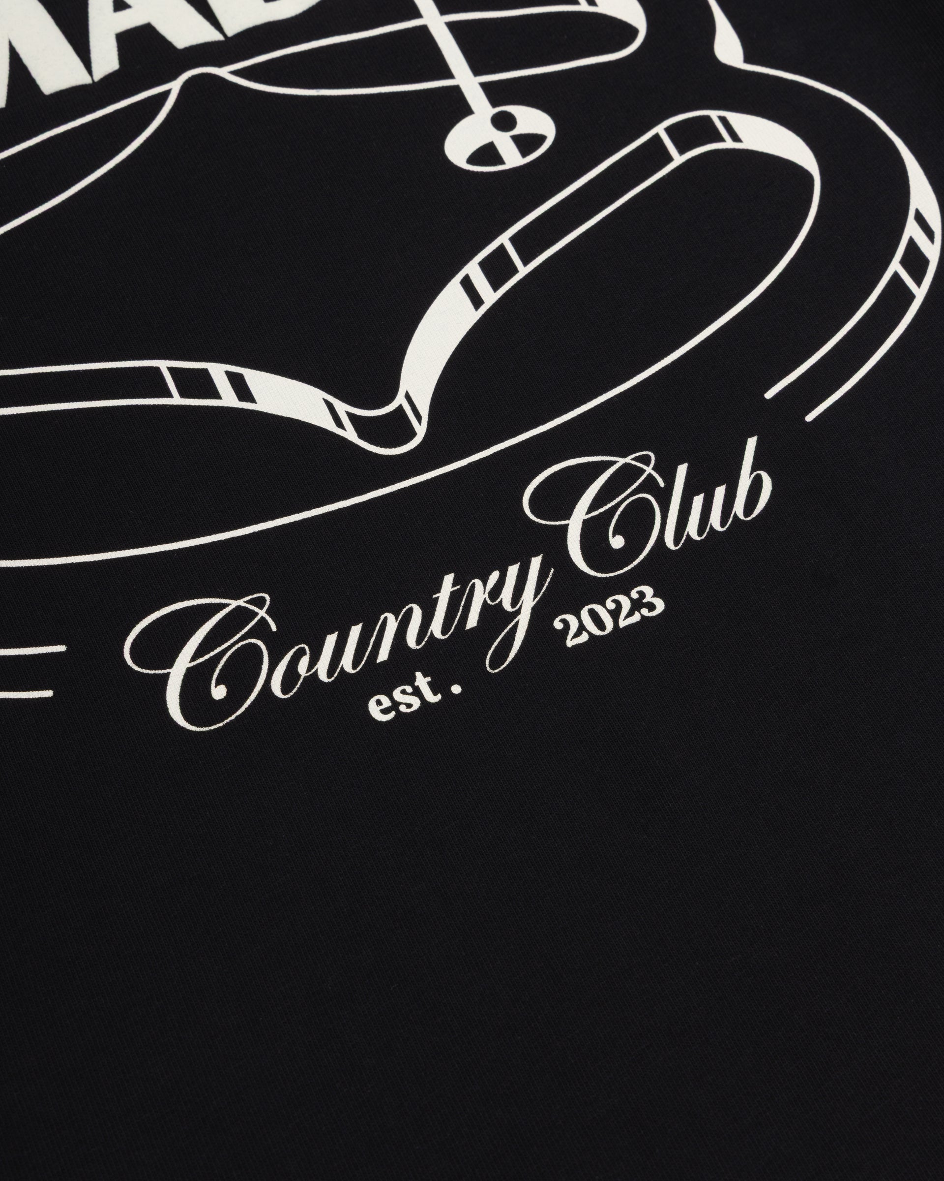 Country Club T-Shirt / Black