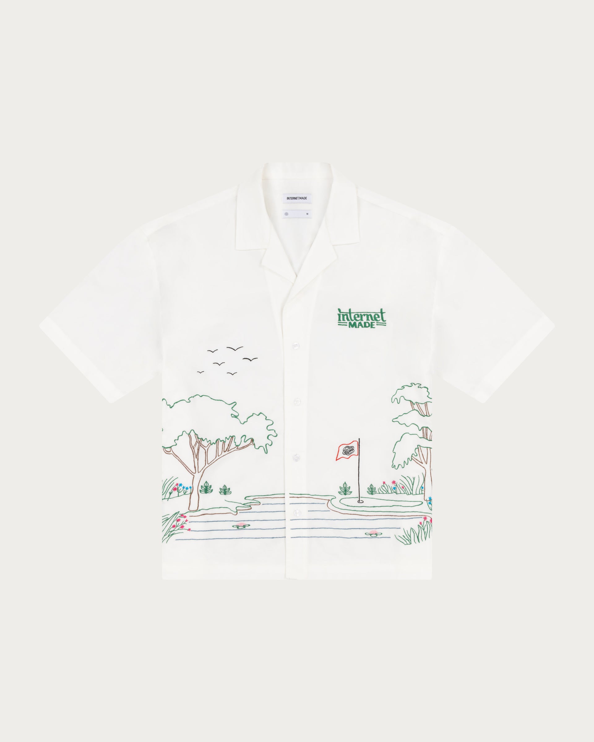 Country Club Shirt / Vintage White
