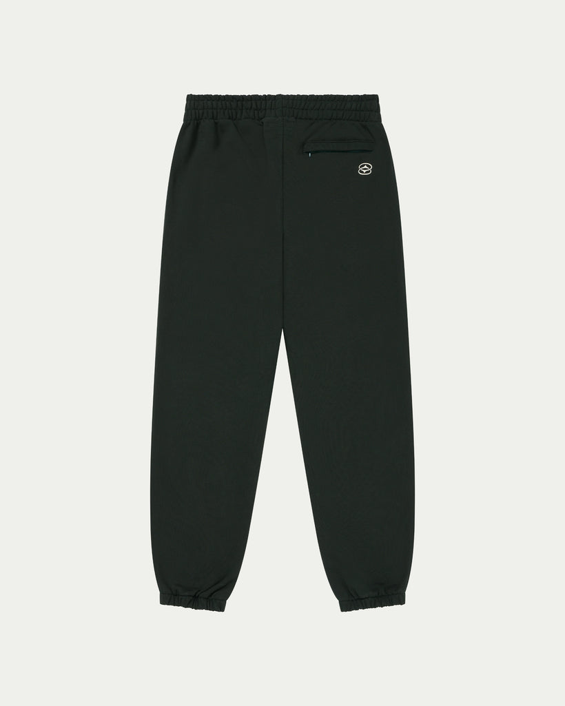 No Snakes Skeleton Sweatpants / Dark Green