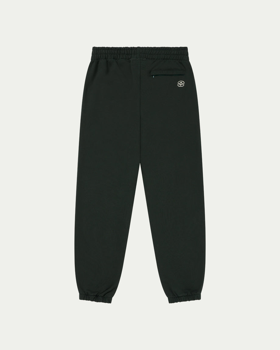 No Snakes Skeleton Sweatpants / Dark Green