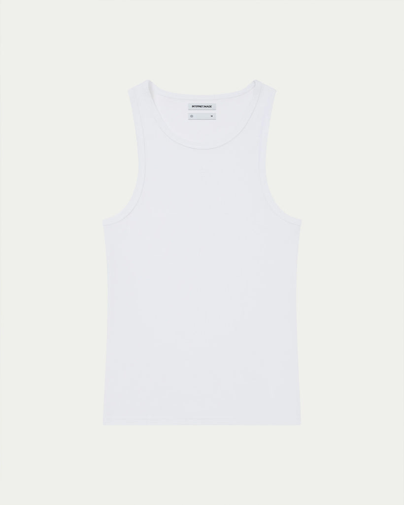 Classic Rib Tank (2-Pack) / White