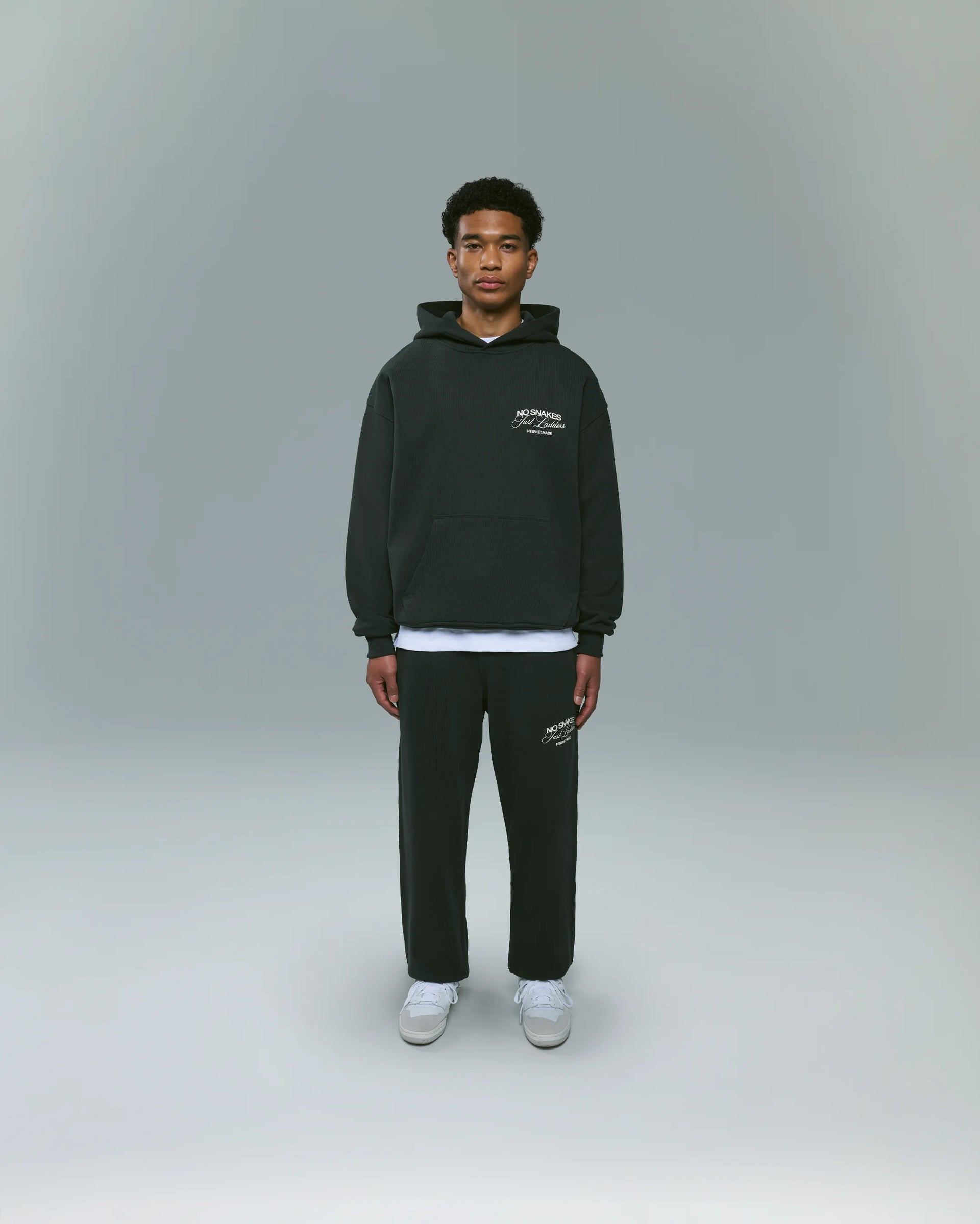 No Snakes Just Ladders Skeleton Sweatpants Dark Green Internet Made