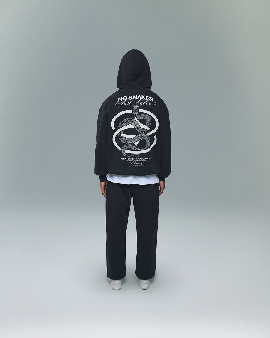 No Snakes Skeleton Sweatpants / Midnight