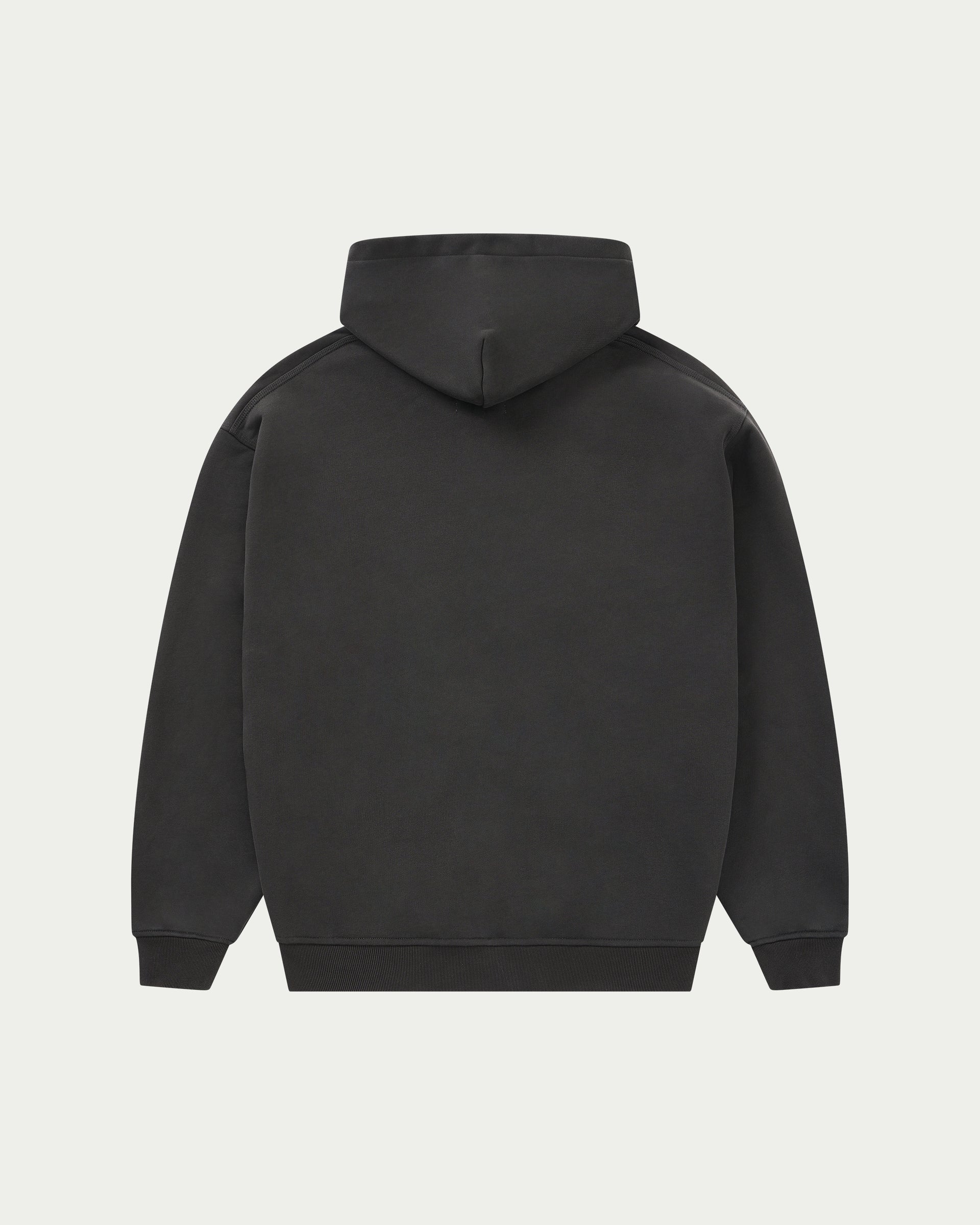 Classic Logo Zip Hoodie / Charcoal