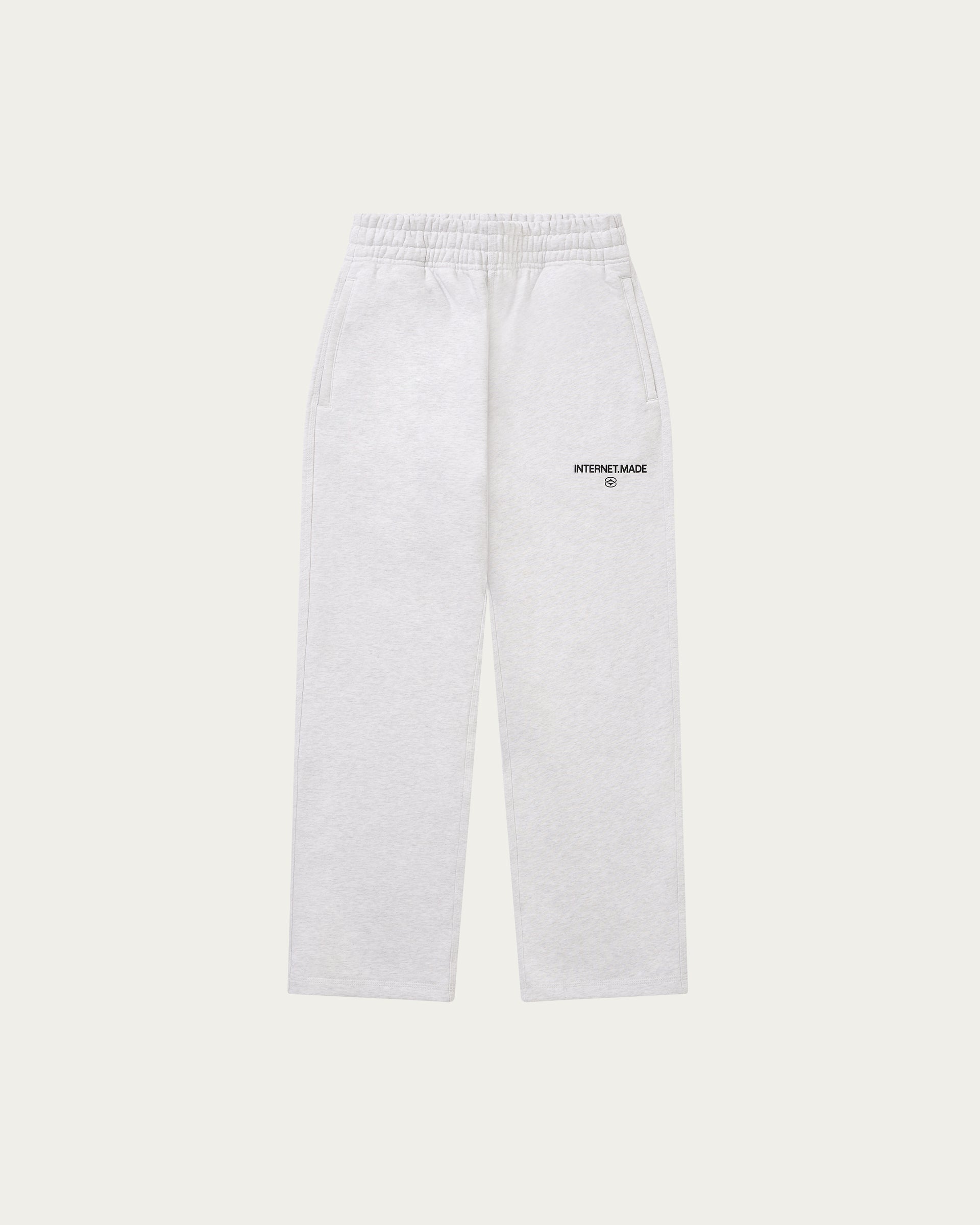 Logo Sweatpants / Light Grey Marl