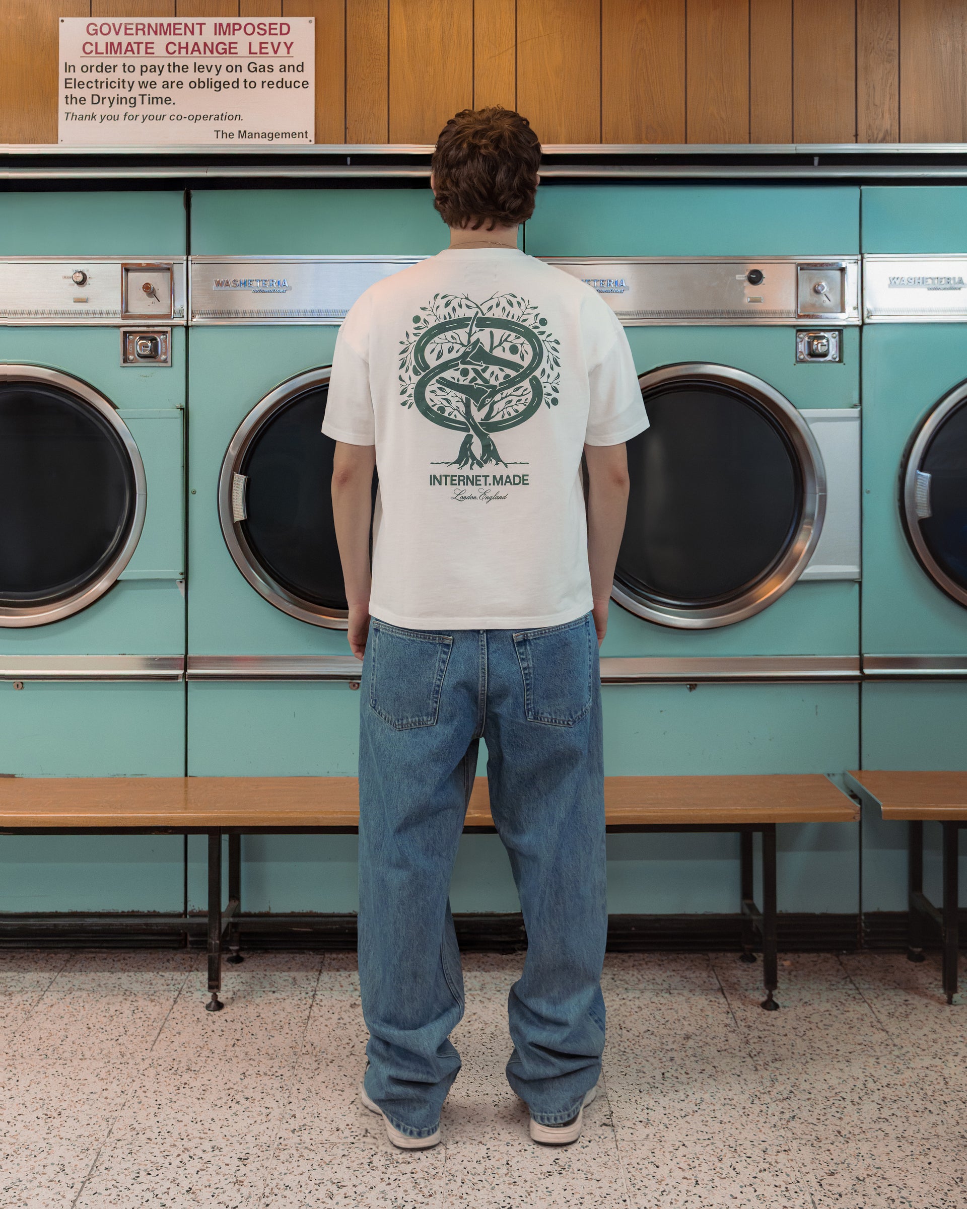 No Snakes Ouroboros T-Shirt / White