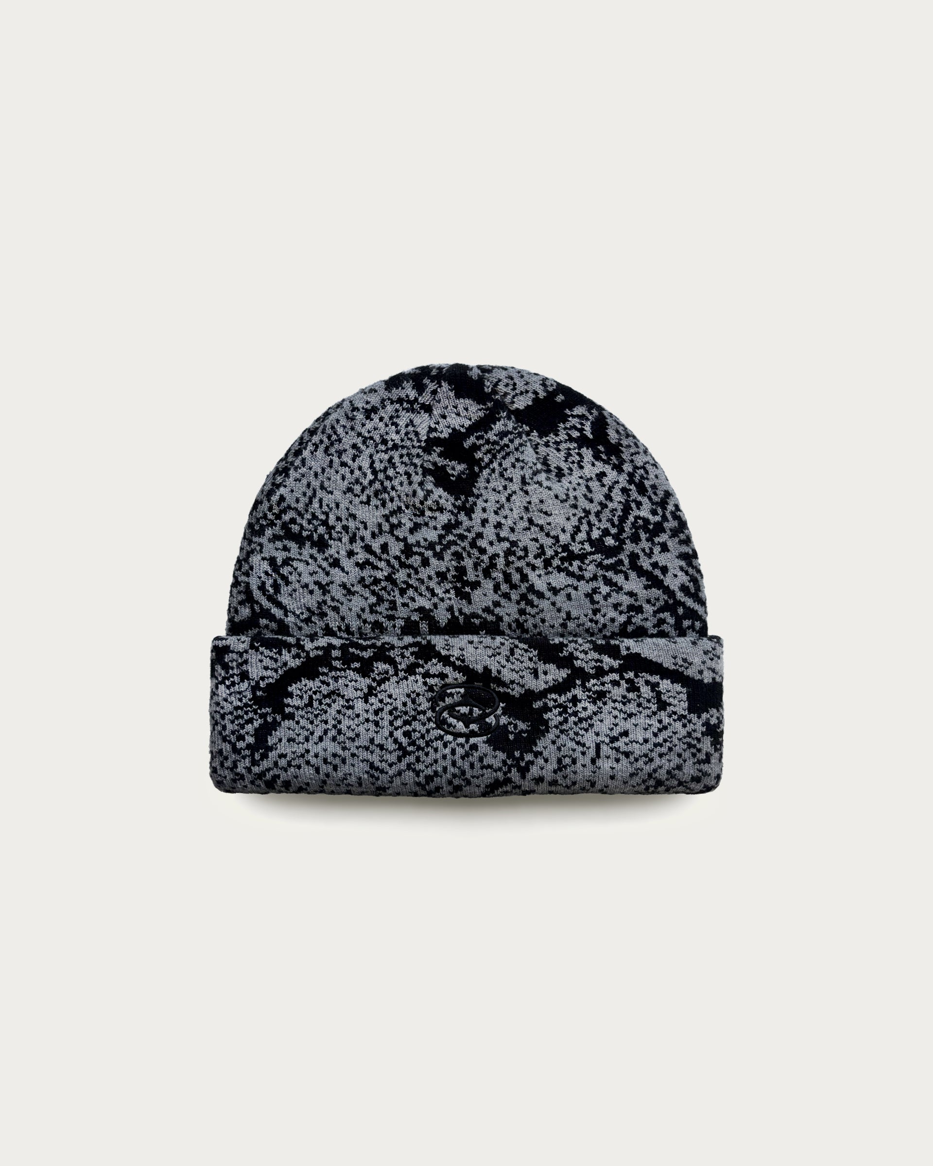 No Snakes Snakeskin Beanie / Grey