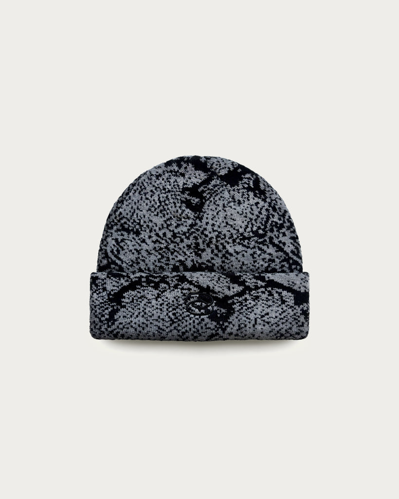 No Snakes Snakeskin Beanie / Grey