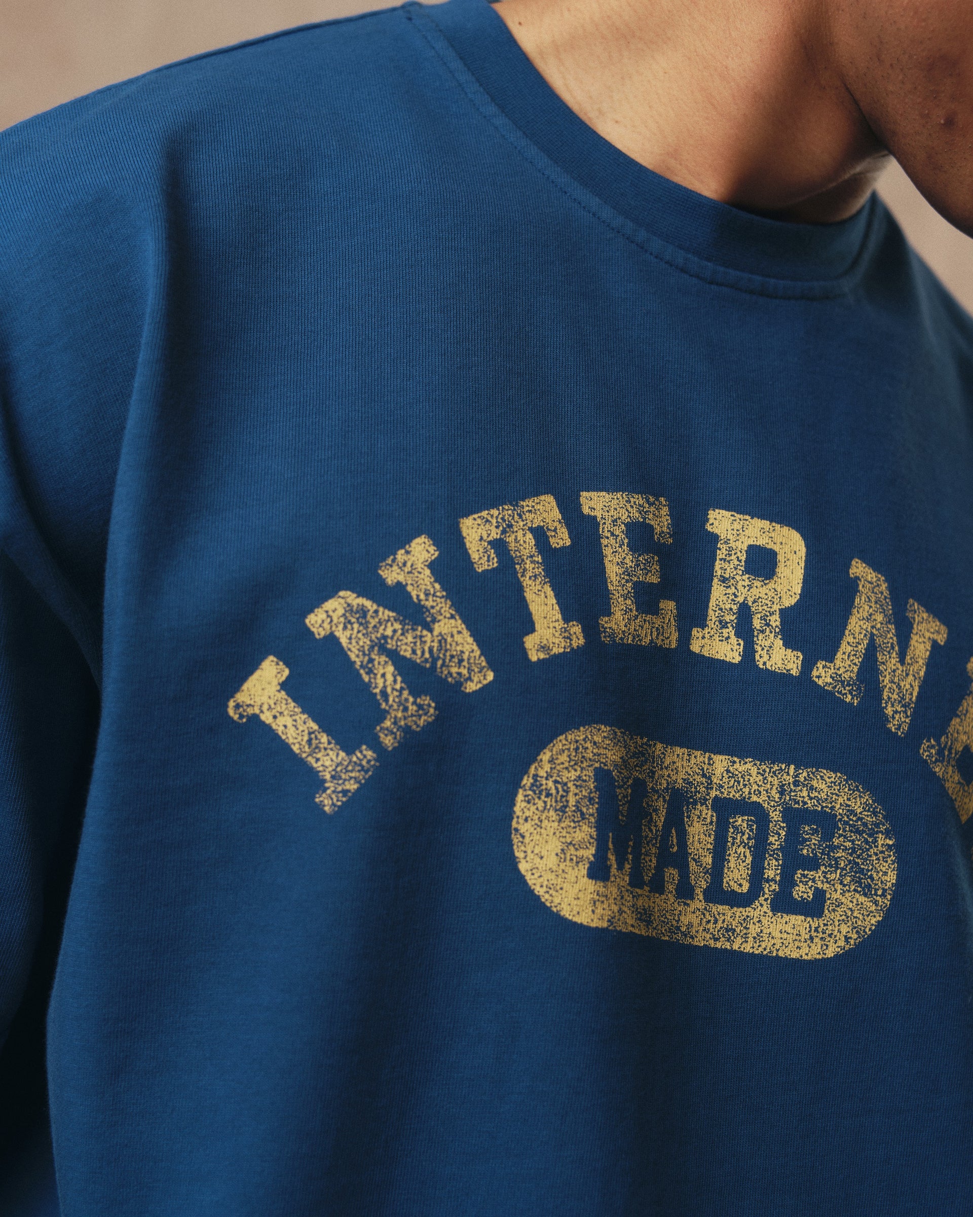 College T-Shirt / Varsity Blue