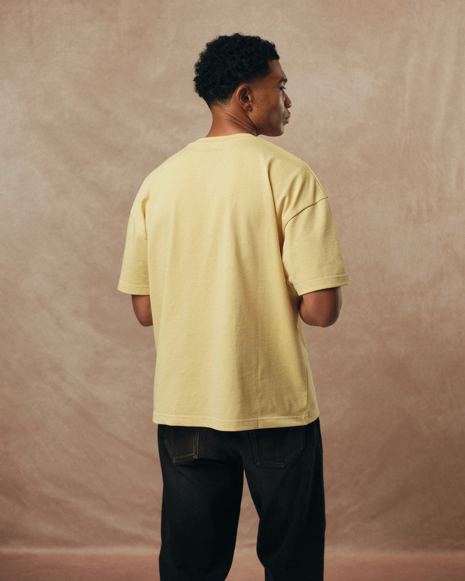 College T-Shirt / Yellow