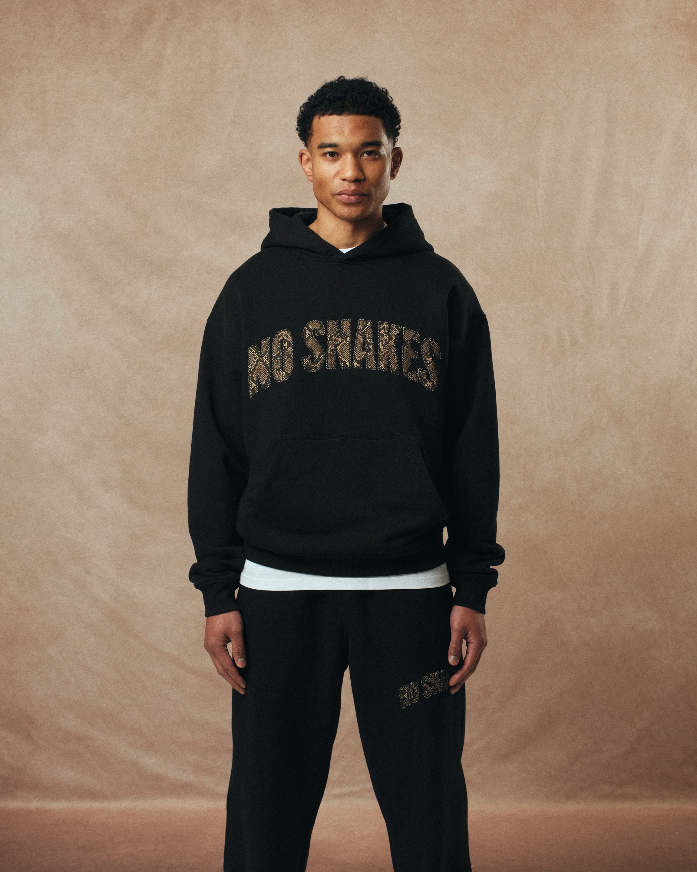 snaked lows SNKD ブラックスウェット　Lサイズ No Snakes Just Ladders Snakeskin Hoodie - Black – Internet Made