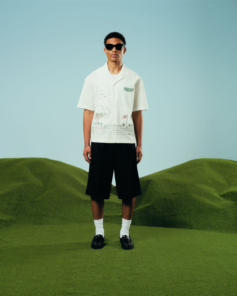 Country Club Shirt / Vintage White