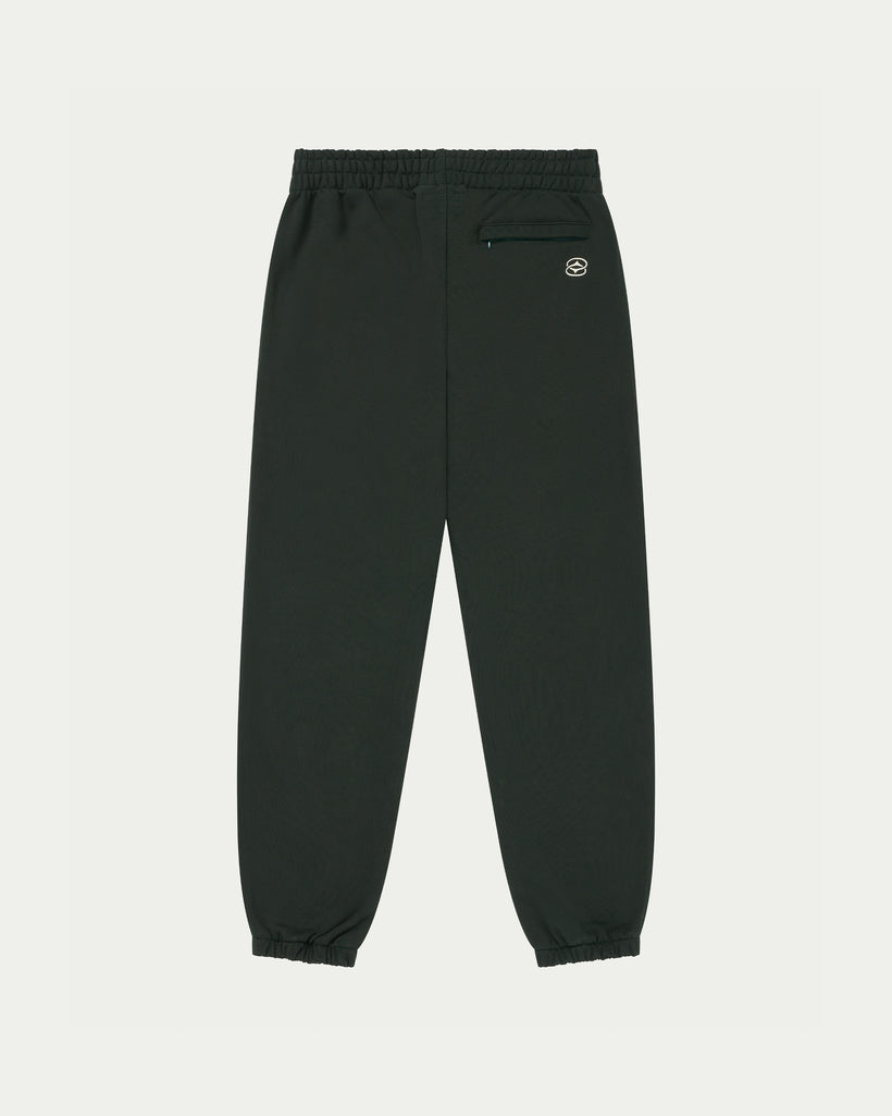 No Snakes Skeleton Sweatpants / Dark Green