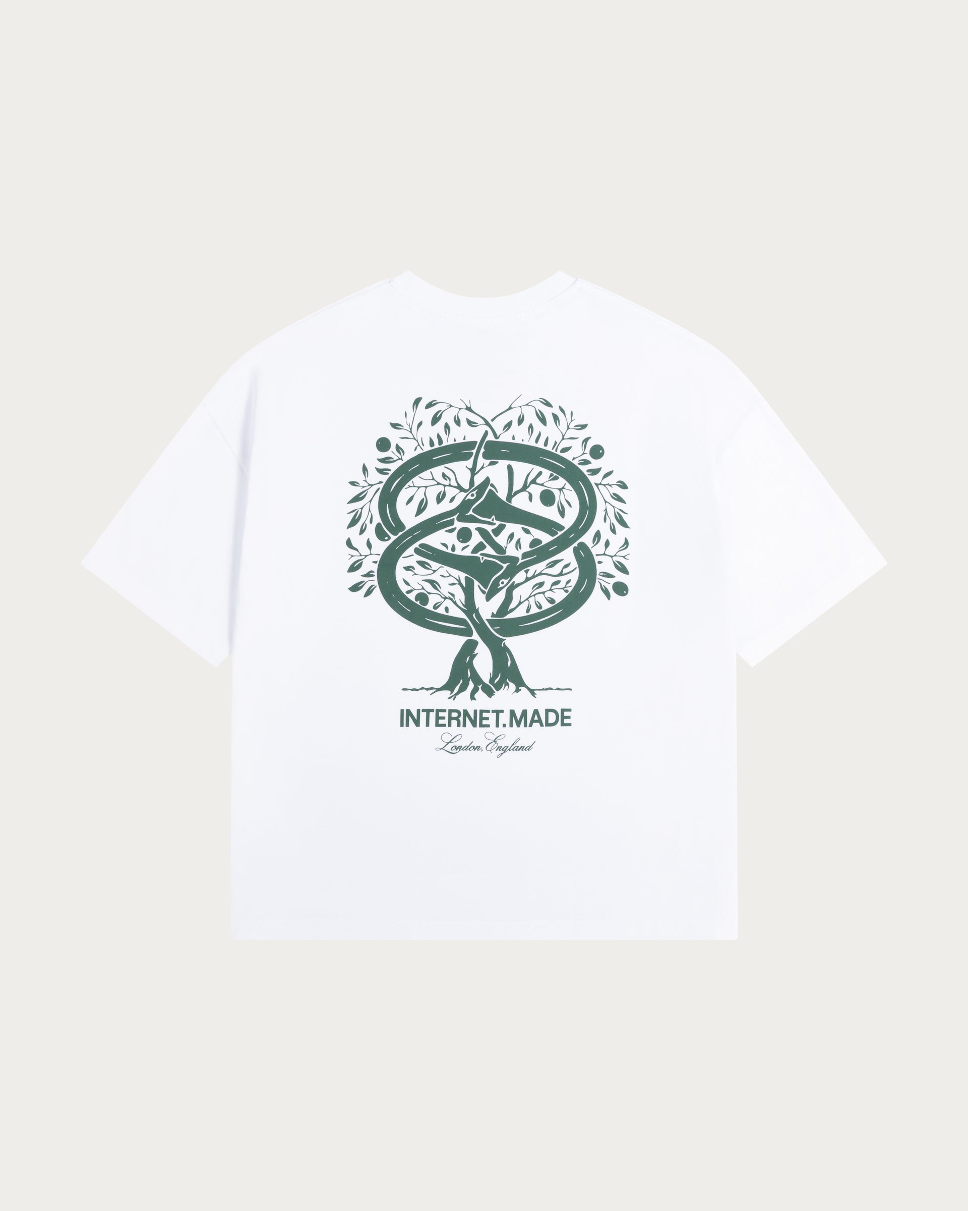 No Snakes Ouroboros T-Shirt / White