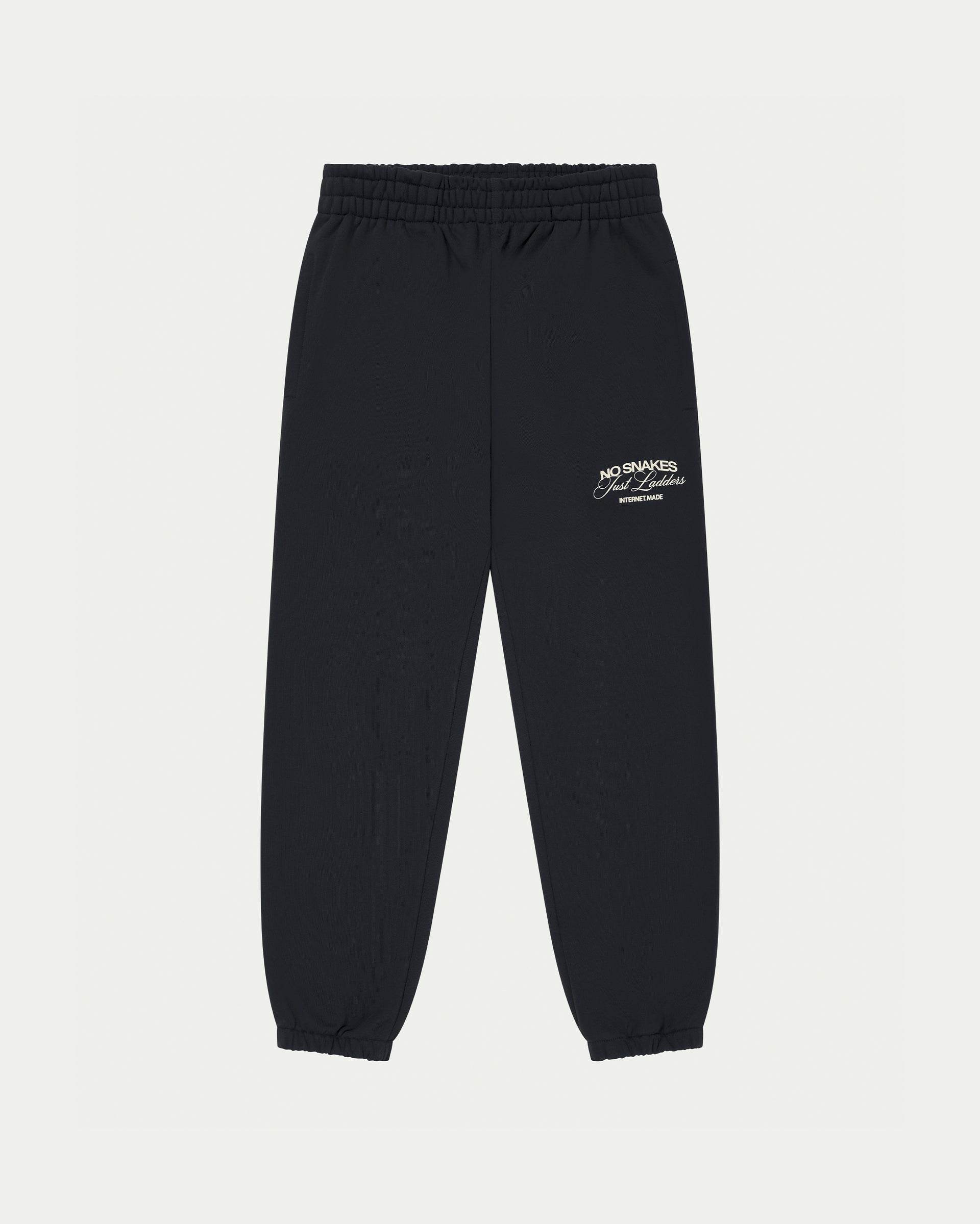 No Snakes Skeleton Sweatpants / Midnight