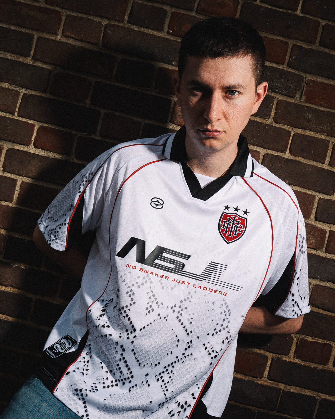 No Snakes FC Home Kit / White