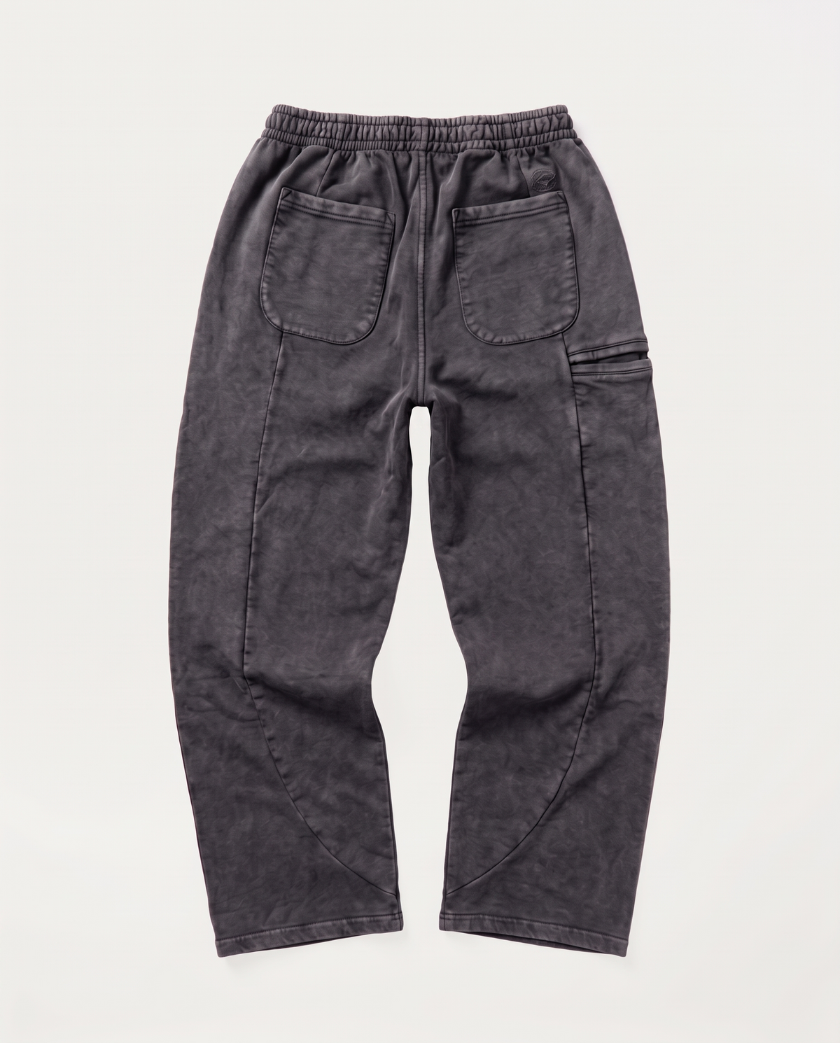 Panel Sweatpants / Washed Black