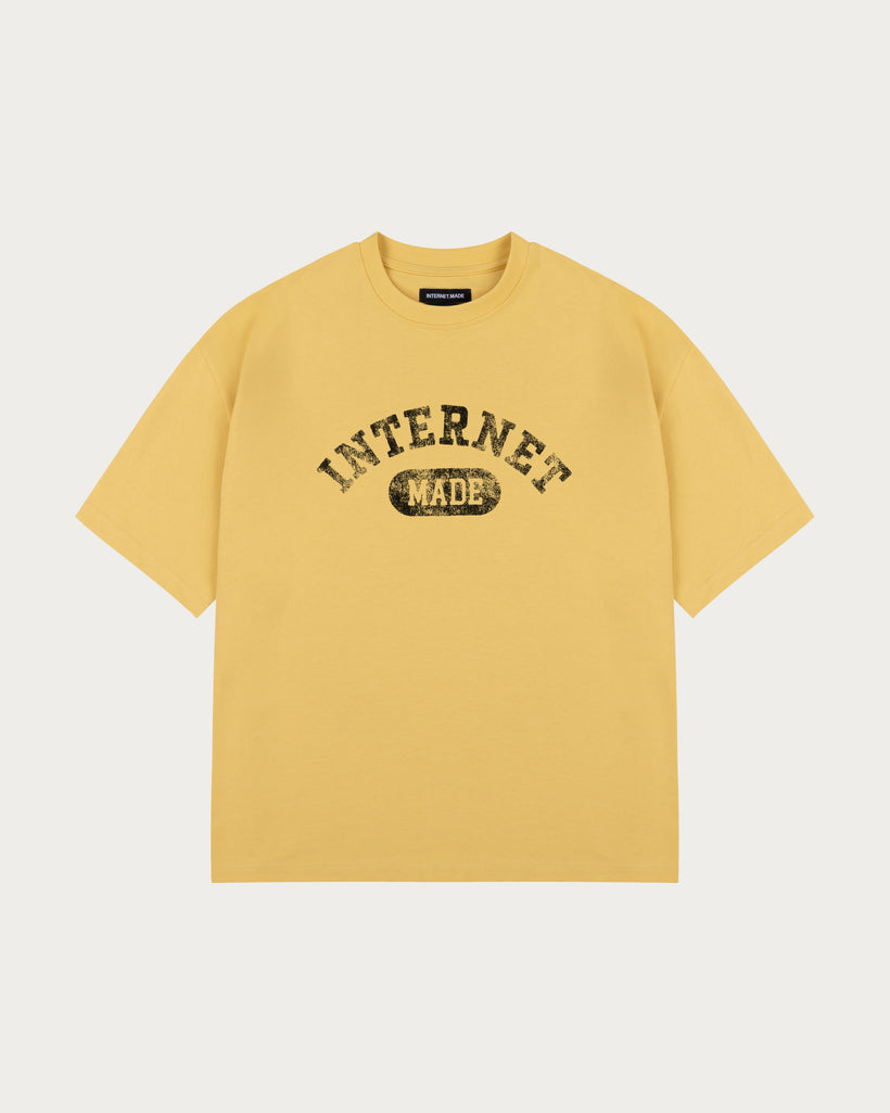College T-Shirt / Yellow